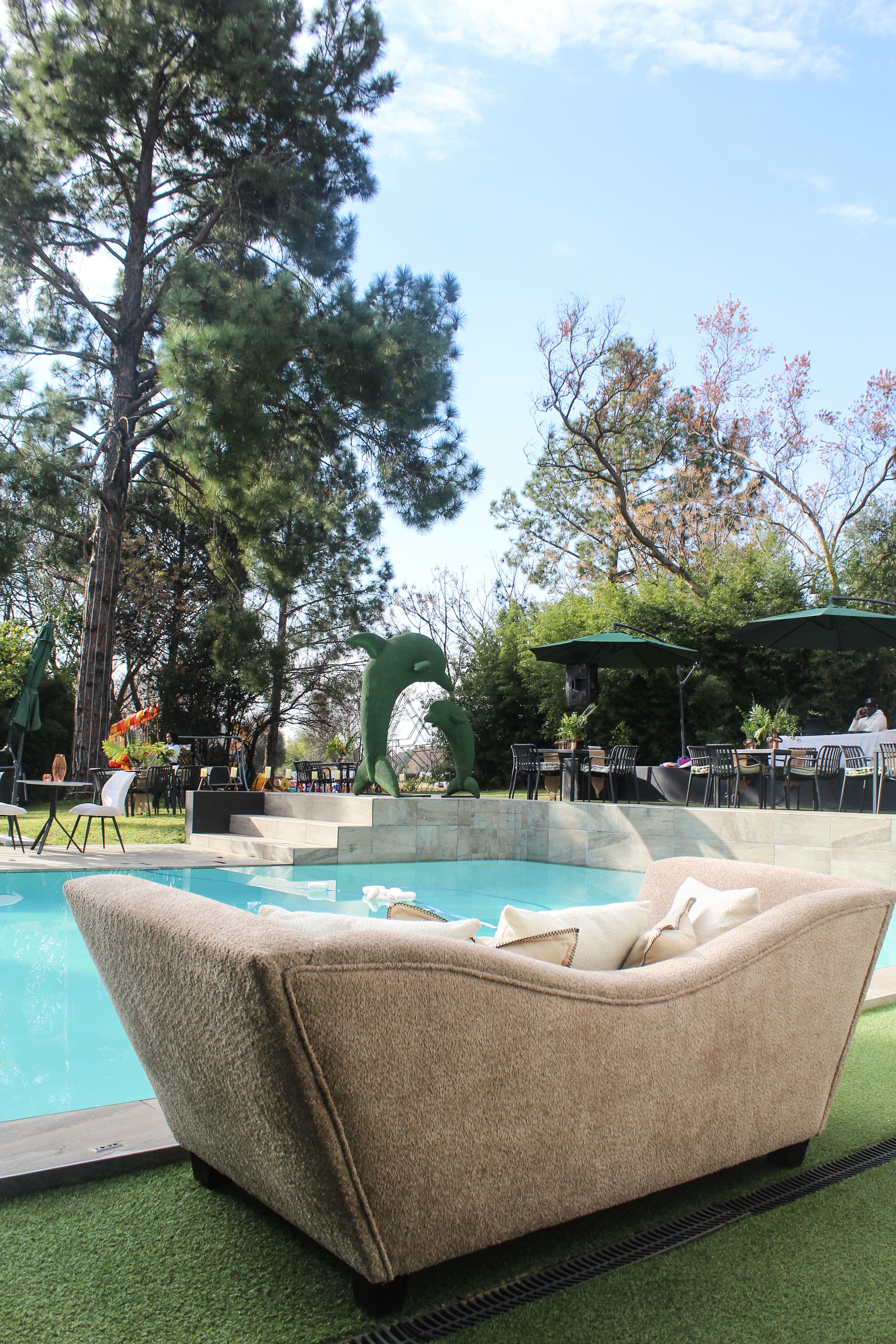 Indoor event or lounge space