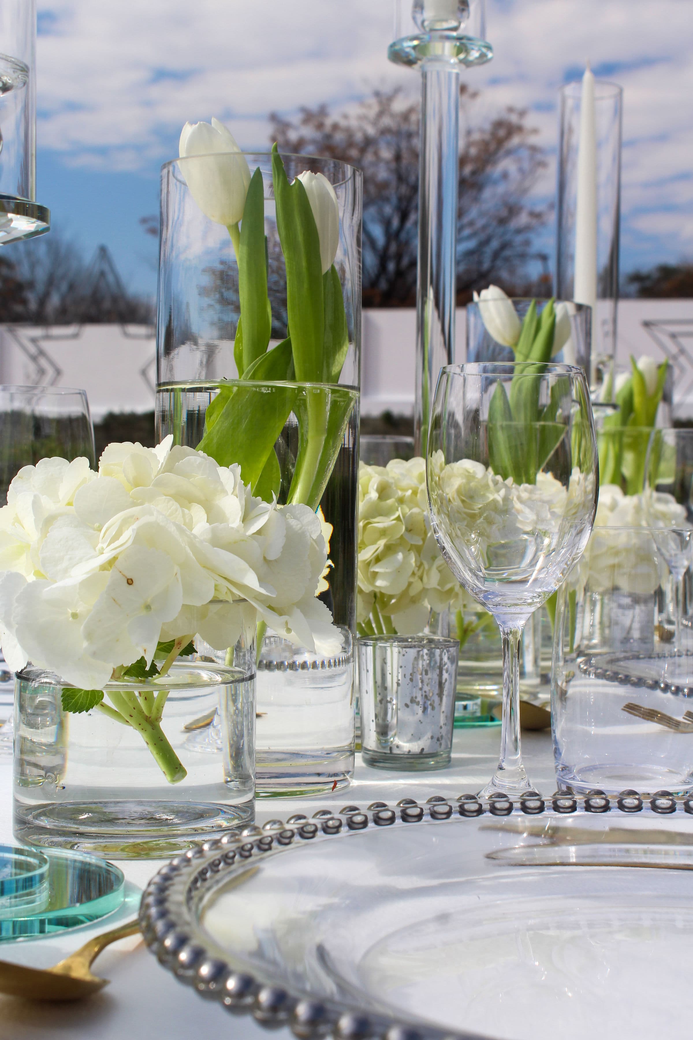 Buffet service at a function