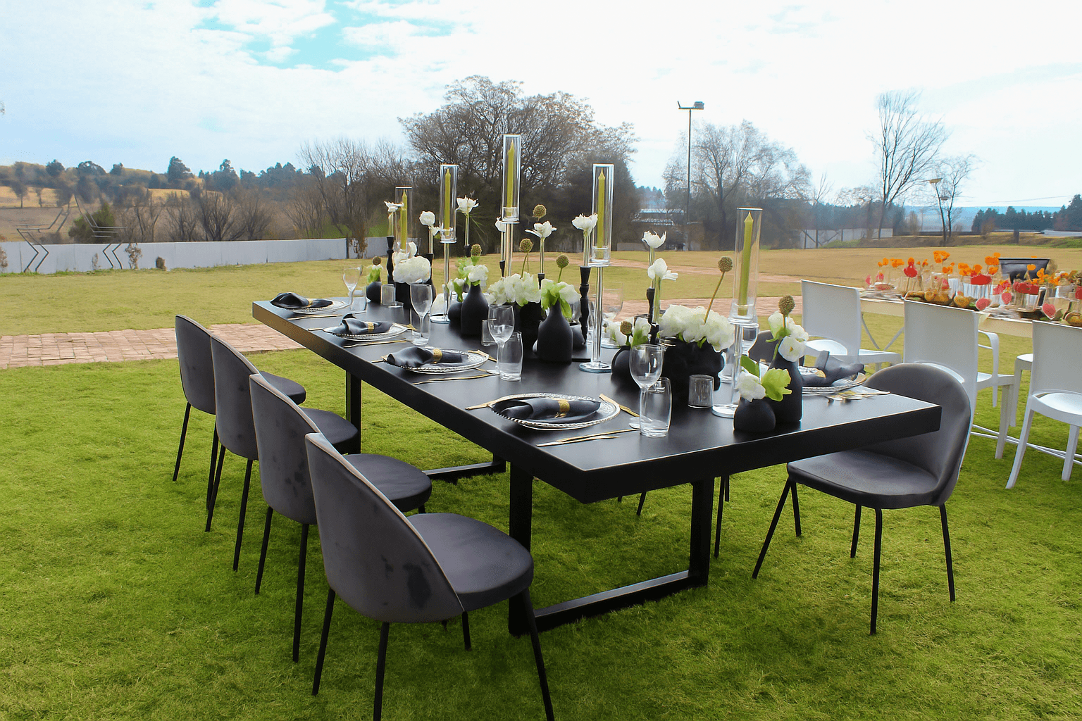 Stage Terrace performance area at Lora Gardens