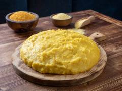 Creamy buttery polenta